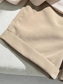 Souflis Souflis 男婴幼儿新生儿休闲日常外出绅士风 Polo 衫 + 短裤套装，军绿色