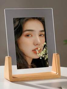 1SET Solid Wood U-Shaped Photo Frame Office Desktop Photo Wooden Table Photo - Multiple Styles - View 7