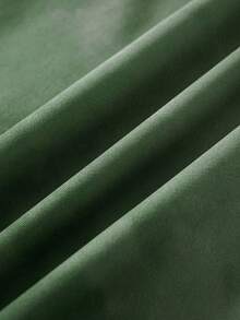 Discovery X SHEIN 男士休闲渐变字母图案落肩连帽衫，秋季