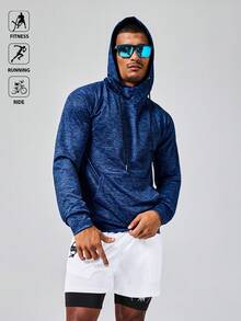 Acti Log 男士户外休闲连帽卫衣 男士运动服 健身服 训练卫衣 蓝色运动服 男士 - 彩色 - 查看 8