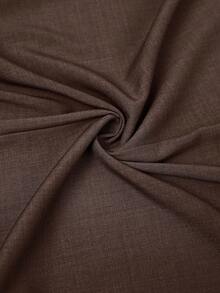 SHEIN LUNE Women's Classic Shawl Collar Blazer Jacket, Suitable For Daily Commute Women Brown Blazer Women Blazer Women Blazers Brown Jacket Women In Fall/Winter - Brown - View 7