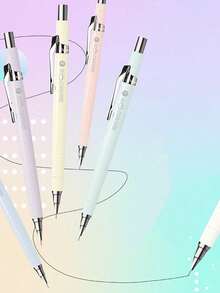 1PC Colnk Retro Style Macaron Automatic Pencil Set, Single Set Or Multi-Set Back To School