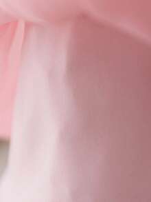 Glamorique Kids 女童甜美可爱粉色公主薄纱无袖连衣裙、派对连衣裙 - 粉色 - 查看 8