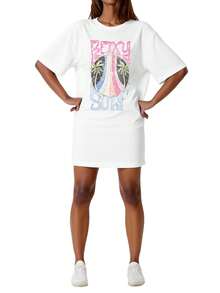 Roxy Women Short Dresses - White - View 3