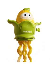 Zazumi 发条跳舞玉米玩具 - 有趣的机械爬行和移动动物玩具，成人新奇恶搞礼物，爆款解压玩具，桌面减压小玩意 - 彩色 - 查看 8