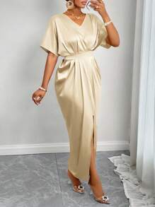 SOLERSUN 鸡尾酒会礼服、冬季服装、舞会礼服、婚礼女装、Oacnelorette、亮面面料、秋季户外服装、万圣节礼服、圣诞节、冬季礼服、返校节礼服、职业女性、音乐会女装、Oacnelorette OUtftS、商务休闲女装、高个子女装、长款缎面女装