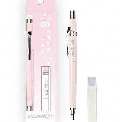 Bộ bút chì tự động Colnk kiểu dáng Macaron cổ điển, bán lẻ hoặc nhiều chiếc, thích hợp cho năm học mới.