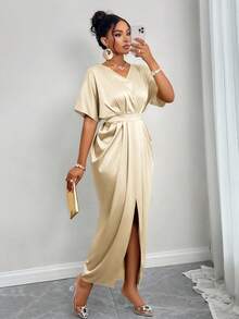 SOLERSUN 鸡尾酒会礼服、冬季服装、舞会礼服、婚礼女装、Oacnelorette、亮面面料、秋季户外服装、万圣节礼服、圣诞节、冬季礼服、返校节礼服、职业女性、音乐会女装、Oacnelorette OUtftS、商务休闲女装、高个子女装、长款缎面女装