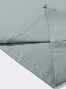 Manfinity EMRG 男士宽松圆领短袖字母图案T恤