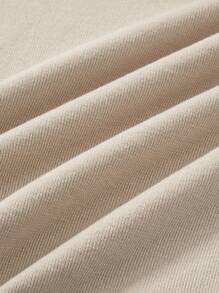 SHEIN MOD Contrast Binding Button Front Slim Fit Long Sweater Dress In Fall/Winter