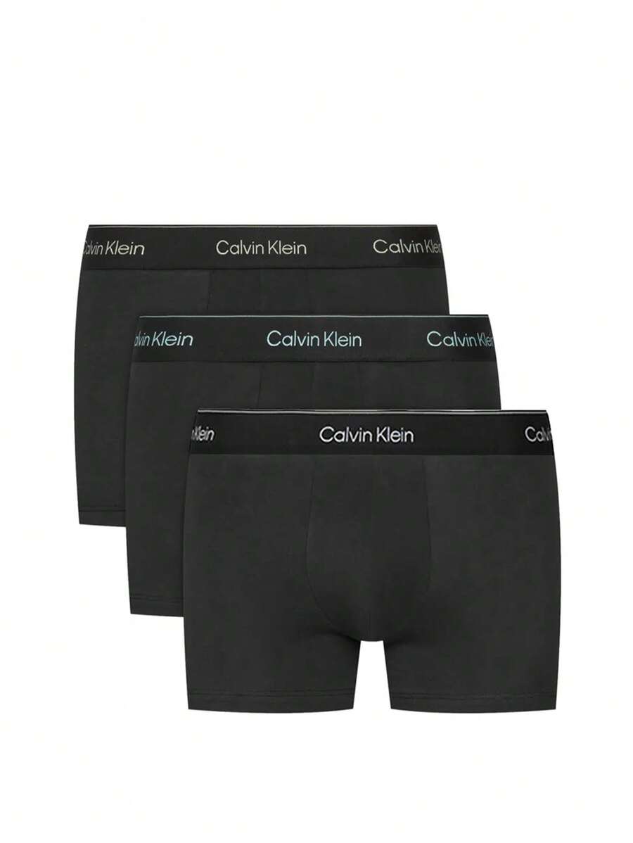 Calvin Klein 3 Pack Boxers - Black - View 1