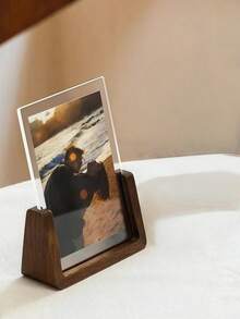 1SET Solid Wood U-Shaped Photo Frame Office Desktop Photo Wooden Table Photo - Multiple Styles - View 4