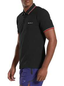 Ben Sherman Men Polo Shirts - Black - View 3