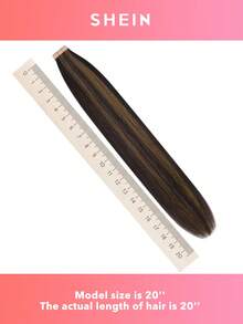 20PCS Straight Tape In Human Hair Extensions 100% Real Remy Human Hair 14-24inches Natural High Quality 50G/Pack For Salon Silky Seamless Invisible PU Tape In Hair Extensions - S2/6 - View 11