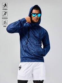 Acti Log 男士户外休闲连帽卫衣 男士运动服 健身服 训练卫衣 蓝色运动服 男士 - 彩色 - 查看 4