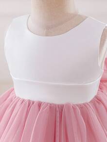 Glamorique Kids New Baby Girls Party Dress, Suitable For Party, Daily Outing, Spring/Autumn/Winter, Formal Dress
