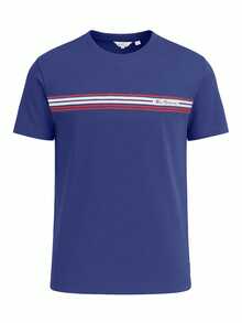 Ben Sherman Men T-Shirts - Blue - View 4