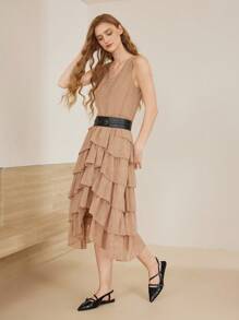 MOTF PREMIUM صنادل رياضية ذات أربطة متعددة مخصصة للنساء ذات طابع موضي، مناسبة لعيد الهالوين