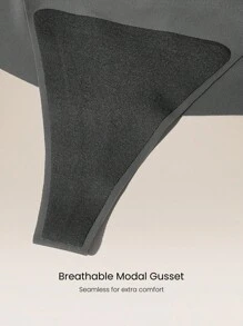 GLOWMODE 2条装轻薄透气吸汗低腰无痕隐形丁字裤日常运动内裤