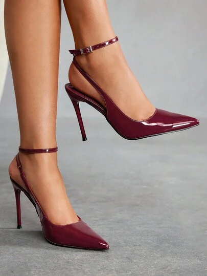 CUCCOO SZL Tacones de aguja de punta fina con tacón alto, zapatos de tacón sexy y de moda para mujeres, adecuados para vacaciones de verano, salidas nocturnas, clubes y fiestas