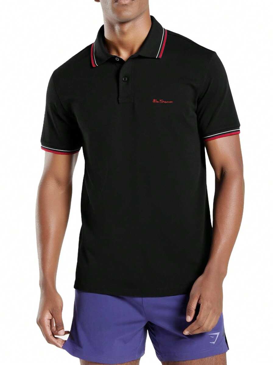 Ben Sherman Men Polo Shirts - Black - View 1