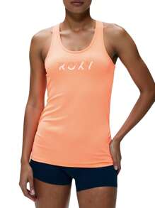 Roxy Sports Tees & Tanks Moisture-Wicking Breathable Classic Fit Home Travel Daily ERJKT03876-MGE0 - Coral Pink - View 1