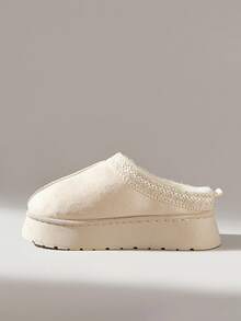 Solecia Botas de nieve con suela gruesa y de fácil deslizamiento para mujer, para el invierno