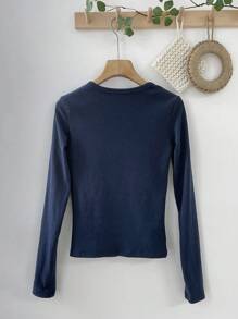 DAZY Women's Thermal Lined Long Sleeve Half-Zip Turtleneck T-Shirt,Fall Women Clothes