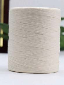 1 件拉菲草纱线手工钩编可折叠帽袋、波西米亚风海滩夏季草帽、DIY 手工编织线、时尚丝带绳、钩编渔夫帽、手工折叠拉菲草太阳帽、波西米亚风配饰 - 彩色 - 查看 24