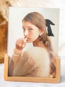 1SET Solid Wood U-Shaped Photo Frame Office Desktop Photo Wooden Table Photo - Multiple Styles - View 6