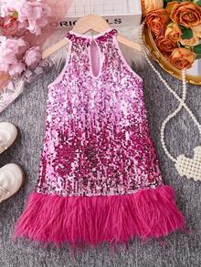 全新设计独特露背时尚长裙，适合年轻女孩，春秋季 - 彩色 - 查看 2