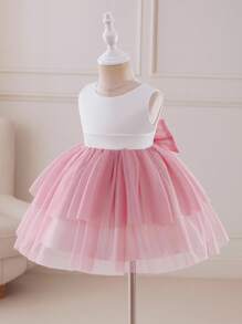 Glamorique Kids New Baby Girls Party Dress, Suitable For Party, Daily Outing, Spring/Autumn/Winter, Formal Dress