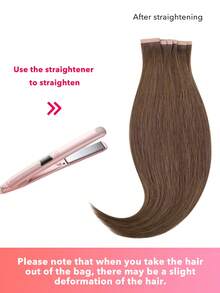 20PCS Straight Tape In Human Hair Extensions 100% Real Remy Human Hair 14-24inches Natural High Quality 50G/Pack For Salon Silky Seamless Invisible PU Tape In Hair Extensions - S5 - View 7