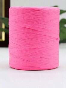 1 件拉菲草纱线手工钩编可折叠帽袋、波西米亚风海滩夏季草帽、DIY 手工编织线、时尚丝带绳、钩编渔夫帽、手工折叠拉菲草太阳帽、波西米亚风配饰 - 彩色 - 查看 10