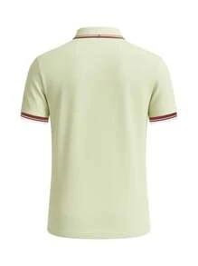Men Polo Shirts - Lime Green - View 5