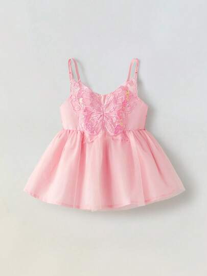 Maija Kids Maija Kids Áo yếm trang trí nơ cho bé gái