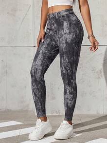 EMERY ROSE Jeans casual da donna con stampa - Multicolore - Visualizzare 5