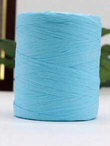 1 件拉菲草纱线手工钩编可折叠帽袋、波西米亚风海滩夏季草帽、DIY 手工编织线、时尚丝带绳、钩编渔夫帽、手工折叠拉菲草太阳帽、波西米亚风配饰 - 彩色 - 查看 25