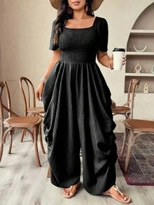 EMERY ROSE Bộ đồ liền thân Halloween cỡ lớn - màu đen - Xem 5