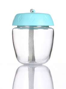 1pc Portable Pet Food Container With Hanging Rope, Suitable For 80g/150g/260g Capacity - Multicolor - View 10