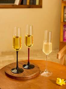 Cirelle 精美玻璃高脚香槟杯，时尚苏打水和鸡尾酒杯，葡萄酒杯，果汁和冷饮杯，节日礼物，纪念品 | 葡萄酒杯，葡萄酒杯，饮酒杯