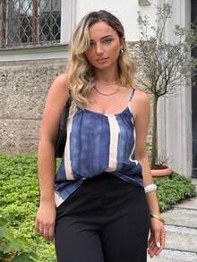 Jeta Ari Tie Dye Cami Top - Multicolor - View 4