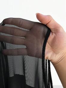 Whyspr Váy Halloween phong cách Goth Punk cỡ lớn - màu đen - Xem 6