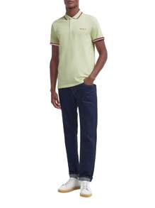 Men Polo Shirts - Lime Green - View 3