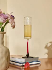 透明玻璃高脚杯、红酒杯、香槟杯、果汁和冷饮杯，高档奢华风格，适合居家、咖啡厅、酒店、餐厅、节日礼物、纪念品 | 酒杯、葡萄酒杯、玻璃饮水杯