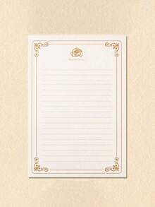 10 件/包高档商业信封、豪华婚礼请柬、名片、精美文具、礼品卡、VIP 邀请函，包括信头、信封和蜡封，圣诞节