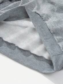 Attitoon Plus Size Retro Campus Style Casual Plus Size Women Loose Half Zip High Neck Fleece Hoodie, Suitable For Autumn/Winter Los Angeles Sweatshirt College Clothes Fall