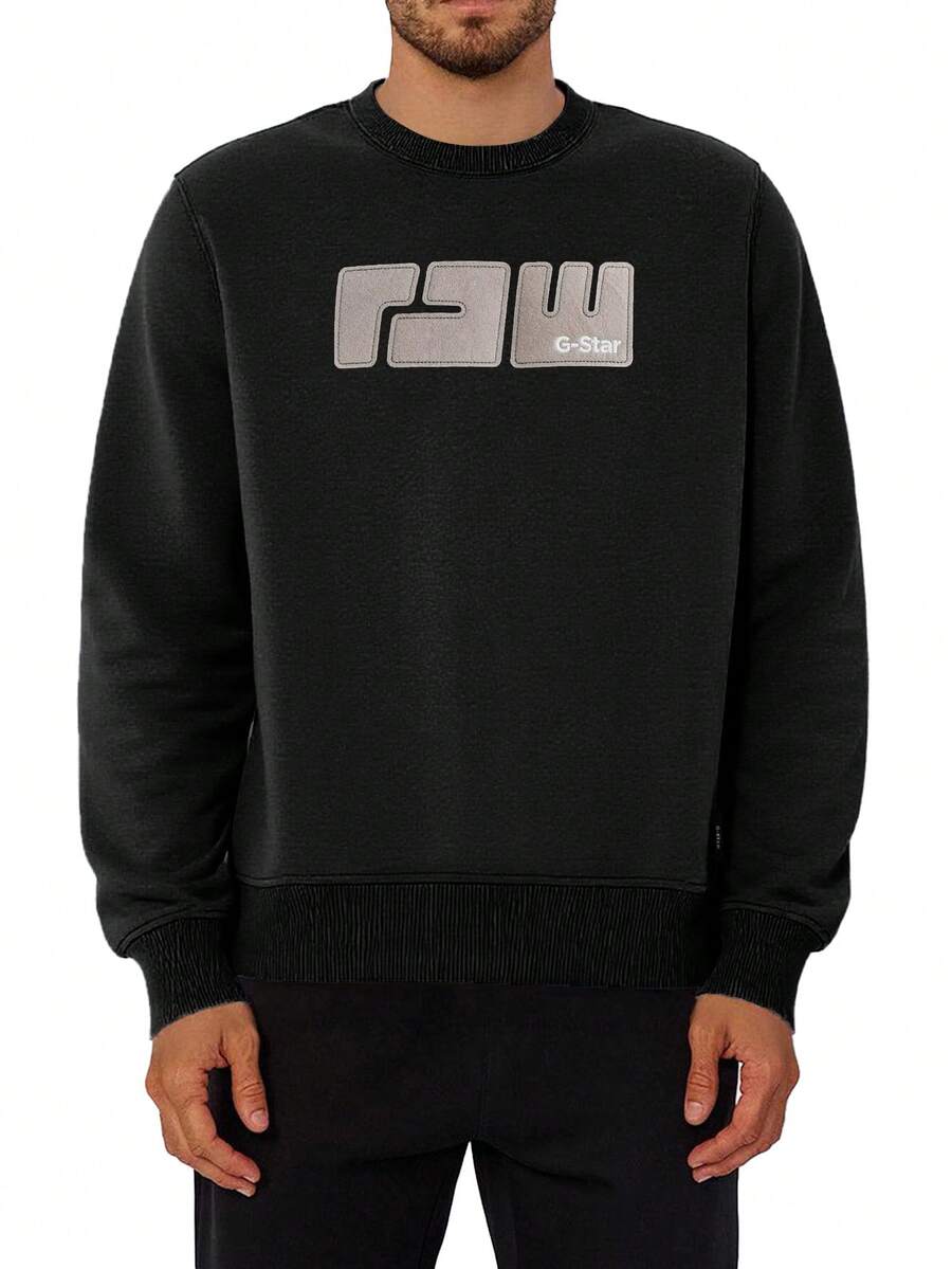 G-Star Men Sweatshirts - Black - View 1