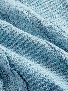 Skyraze Women's Casual Twist Cable Pattern Single-Breasted Round Neck Knitted Cardigan Vest In Fall/Winter