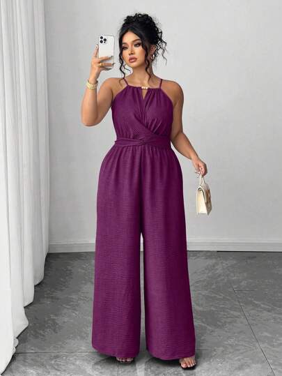 Elenzga Halloween Plus Size Jumpsuits